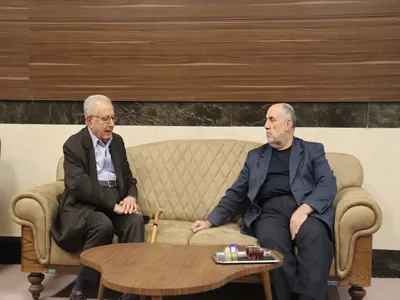 دیدار رئیس دانشگاه علوم پزشکی تبریز با استادبرجسته وپیشکسوت ، دکتر حیدرقلی توفیقی