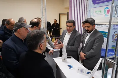 افتتاح نمایشگاه دائمی محصولات فناورانه با حضور معاون تحقیقات و فناوری وزارت بهداشت٬ درمان و آموزش پزشکی  و رئیس دانشگاه در پارک علم و فناوری سلامت دانشگاه علوم پزشکی تبریز